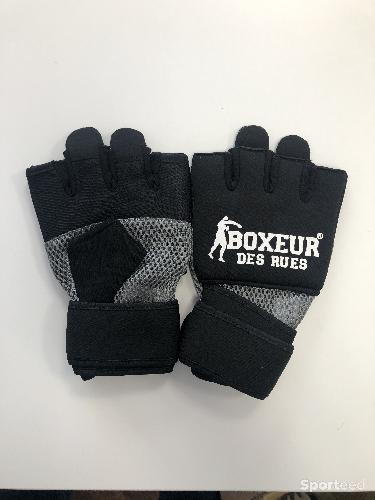 Boxes - Boxeur de rues - Gants de Fit Boxing noir et gris - L / XL - photo 4