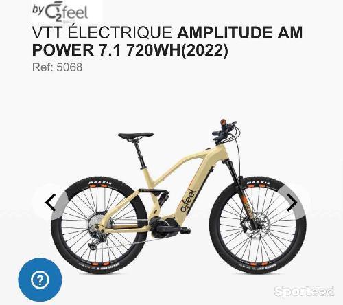 Vélo tout terrain - VTT - Vtt électrique o2 feel amplitude 7.2 - photo 4