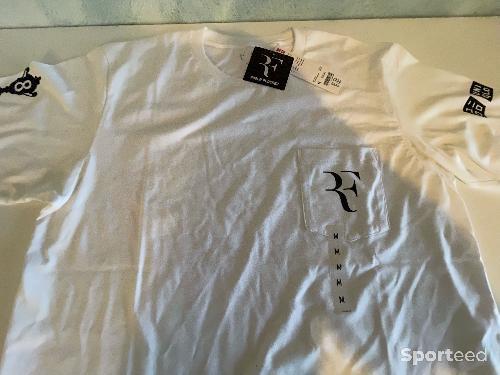 Tennis - Federer tee-shirt : RF Collection Uniqlo : Blanc - photo 5