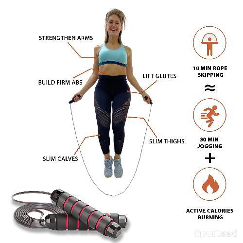 CrossFit - kit crosfit et fitness hulla hoop / corde à sauter / bandes elastiques - photo 6