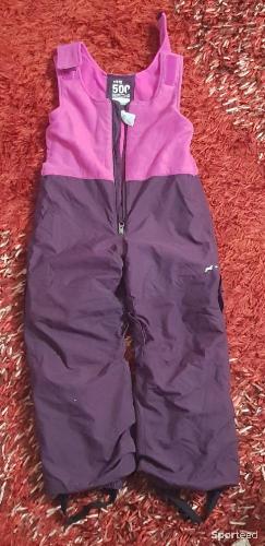 Alpinisme - Pantalon de ski 'piste 500' couleur violette taille '5-6ans' - photo 6