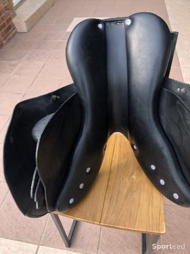Equitation - Selle Mixte cuir Eric Mondange - photo 6