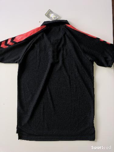 Handball - Polo rouge et noir hummel homme  - photo 4
