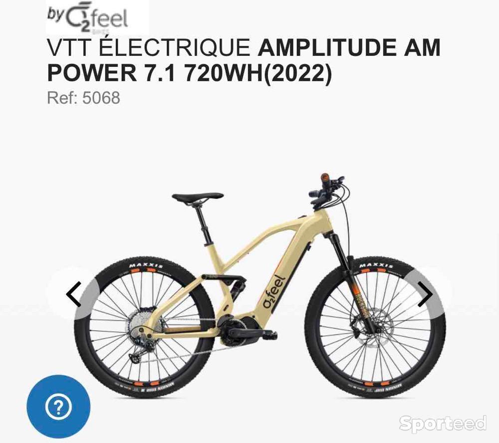 Vélo tout terrain - VTT - Vtt électrique o2 feel amplitude 7.2 - photo 3