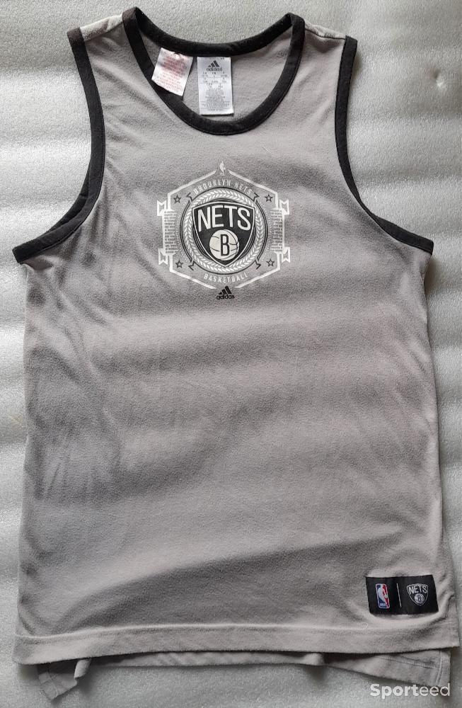 Basket-ball - Maillot NBA Nets Taille 13/14 ans Gris - photo 4