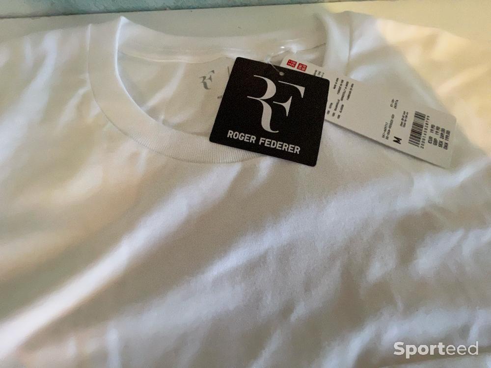 Tennis - Federer tee-shirt : RF Collection Uniqlo : Blanc - photo 3
