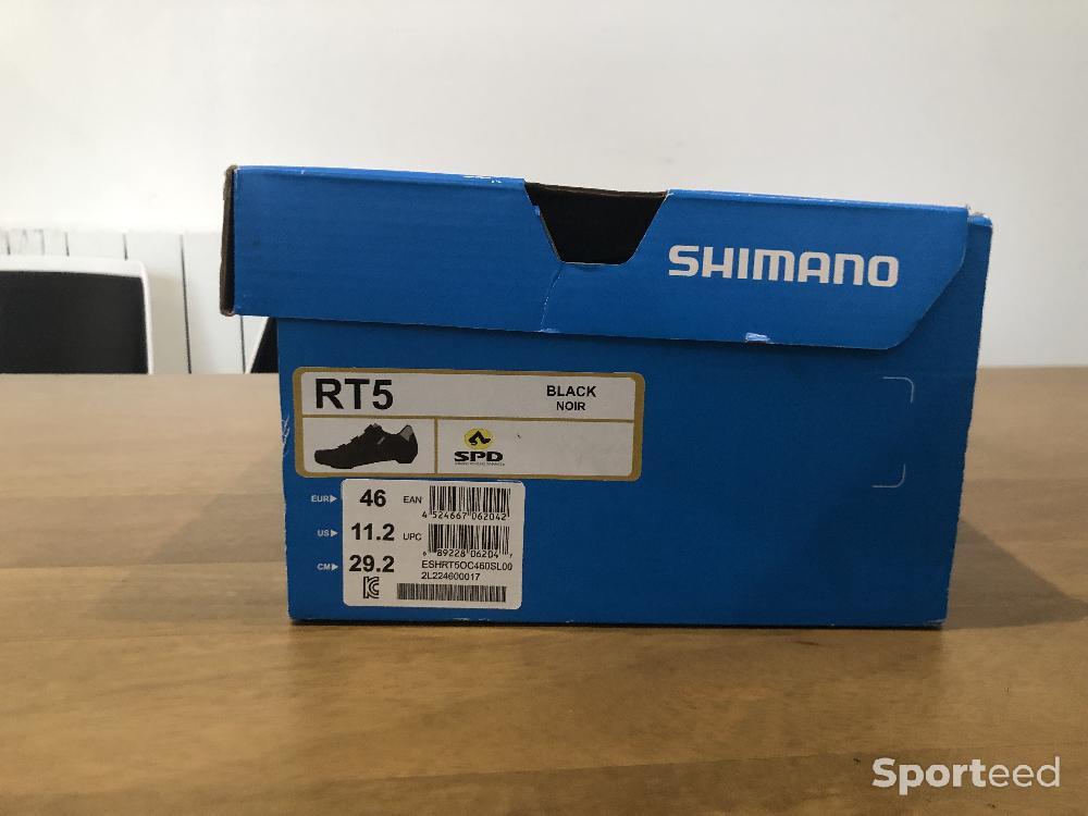 Vélo route - Chaussures de route Shimano RT5 taille 46 - photo 3