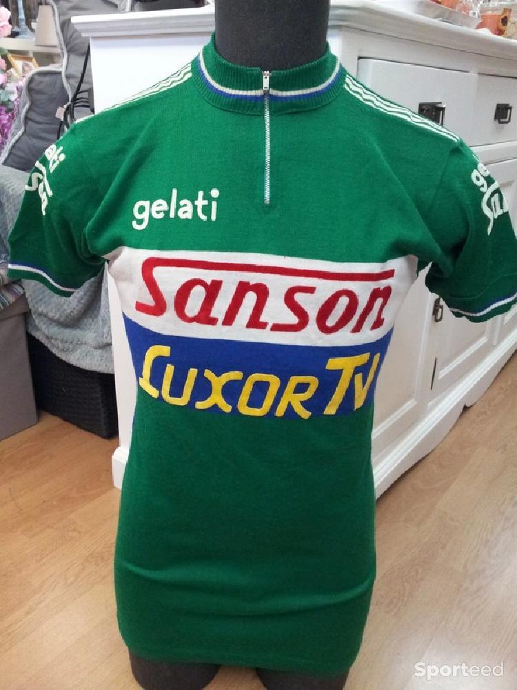 Maillot cyclisme vintage Sanson - photo 4