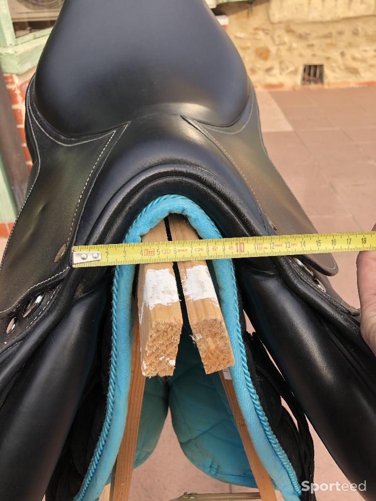 Equitation - Selle Mixte cuir Eric Mondange - photo 3