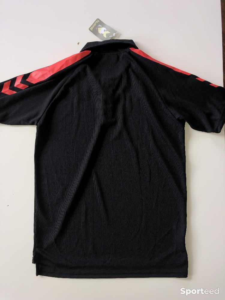 Handball - Polo rouge et noir hummel homme  - photo 2