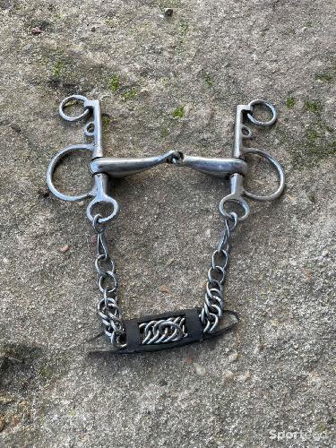 Mors Pelham à gourmette