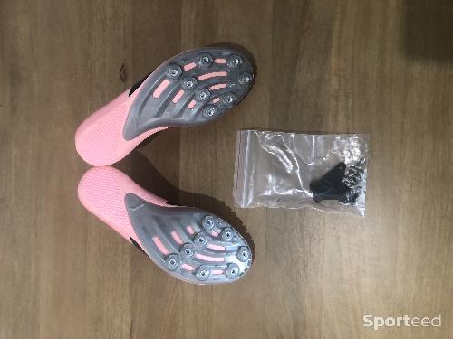 Athlétisme - Chaussures Puma Evospeed Sprint 10 Unisex Elektro Peach Black Silver - photo 5