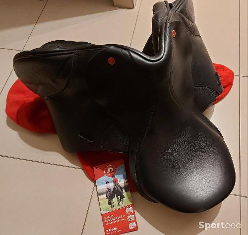 Equitation - SELLE THOROWGOOD T8 COMPACT (mixte) - photo 5