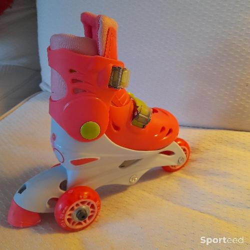 Roller - rollers patins a roulettes avec scratch - photo 5
