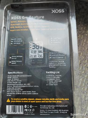 Accessoires électroniques - Compteur de Vélo XOSS G+ GPS - photo 4