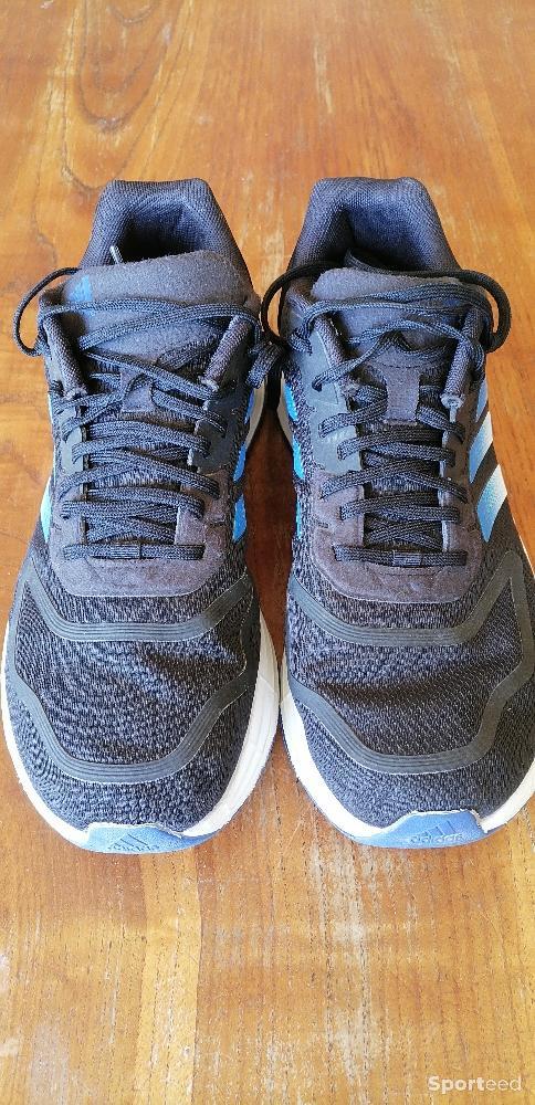 Course à pied route - Chaussures de running homme/enfant Adidas Duramo - noir T39 1/3 - photo 3