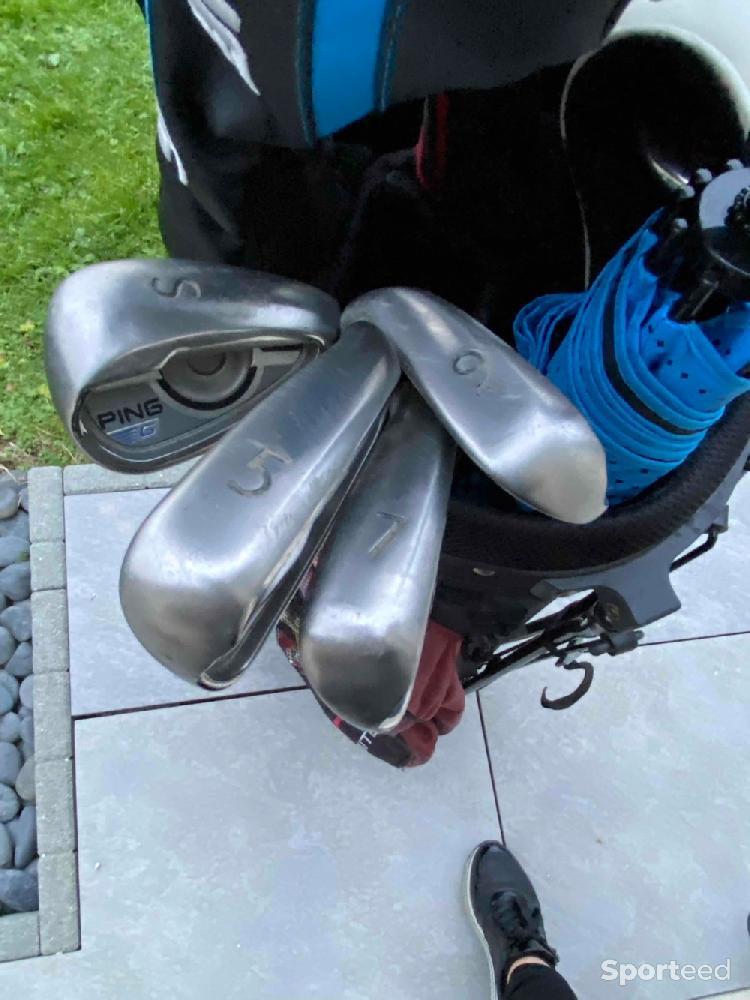 Golf - Sac de golf + clubs + balles - photo 2