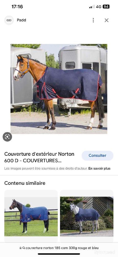 Equitation - Couverture cheval  - photo 4