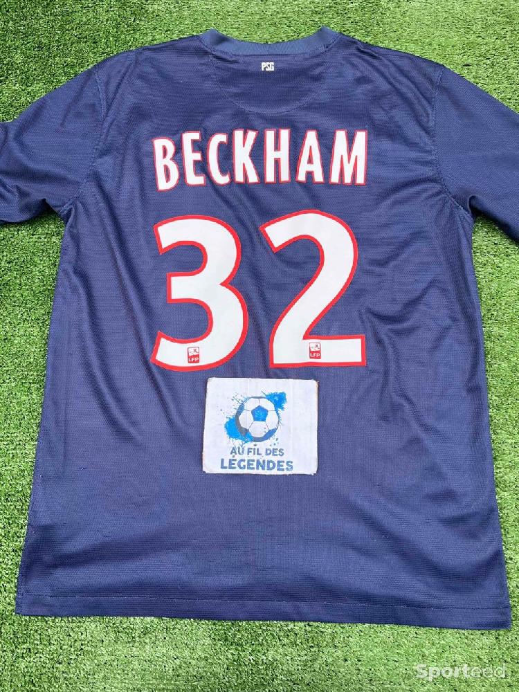 Football - Maillot Beckham au PSG  - photo 1