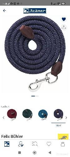 Equitation - Licol + longe d'attache Félix Buhler  - photo 6