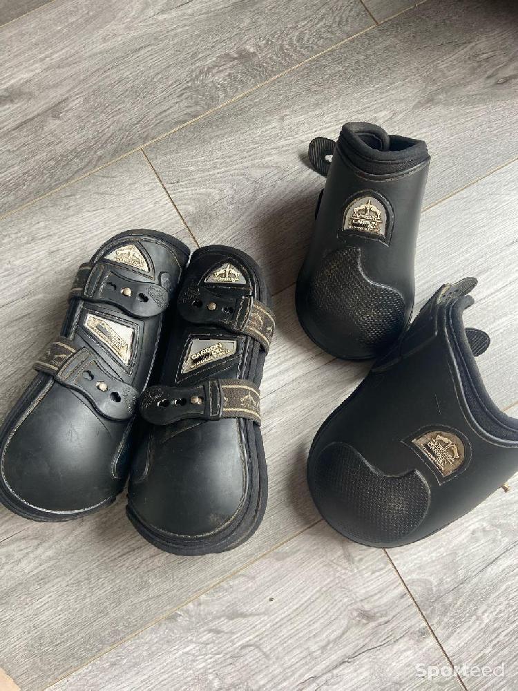 Equitation - Guêtres Veredus carbone gel + protege boulets Veredus carbone gel taille M - photo 4