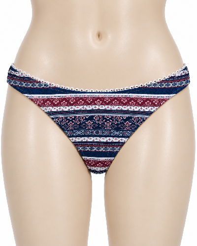 Bas maillot de bain à motifs ethniques Ardène Swim