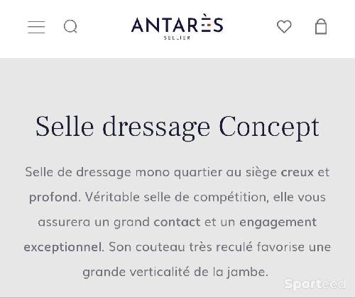 Equitation - Selle Antarès Concept 18' Dressage - photo 6