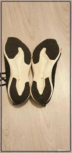 Course à pied route - Chaussures de running noir et orange femme taille 40 kalenji domyos - photo 5