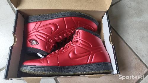 Air Jordan 1 rouge métallisé 