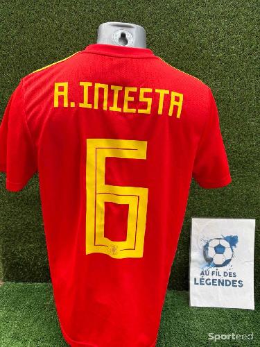 Maillot iniesta Espagne 