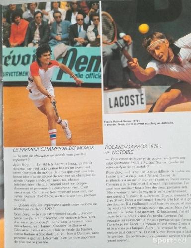 Librairie du sportif - Livre tennis, Borg  - photo 4