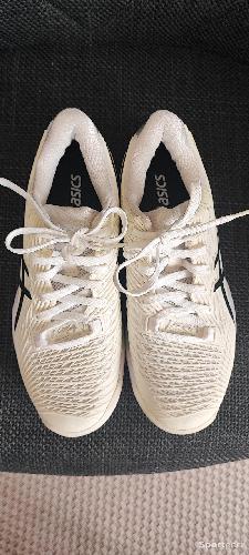 Tennis - Chaussures de tennis / padel Asics Solution Speed FF 2 – Blanches / Noires – Taille 38 - photo 6