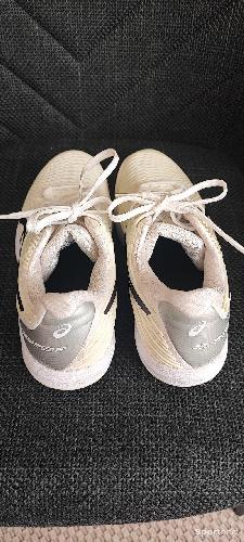 Tennis - Chaussures de tennis / padel Asics Solution Speed FF 2 – Blanches / Noires – Taille 38 - photo 6