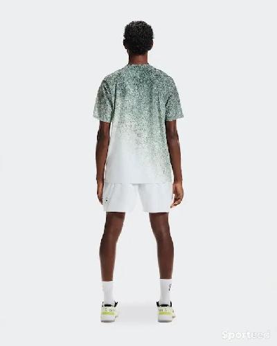 Tennis - Short match On-running : blanc tâche verte - photo 6
