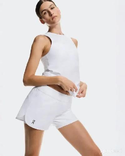 Tennis - Short On-running : blanc - photo 6