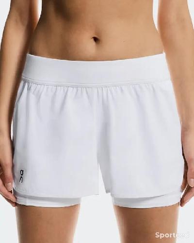 Tennis - Short On-running : blanc - photo 6