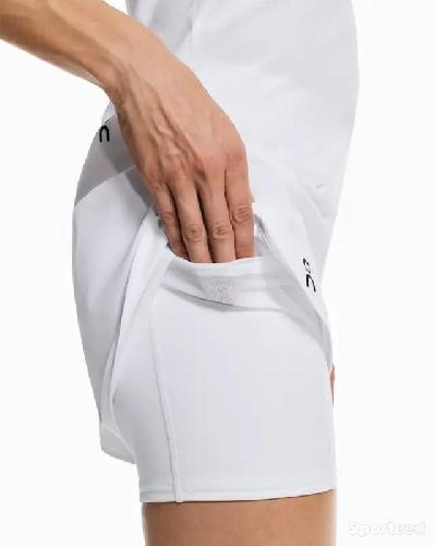 Tennis - Short On-running : blanc - photo 6