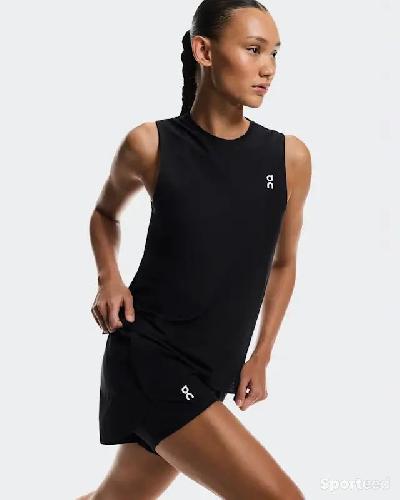 Tennis - Short On-running : Noir - photo 6