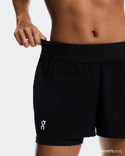 Tennis - Short On-running : Noir - photo 6