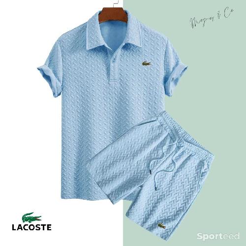 Ensemble Lacoste : Bleu clair