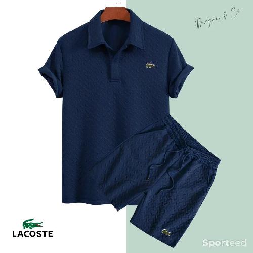 Ensemble Lacoste : Bleu marine