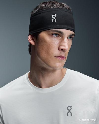 Tennis - Bandana Tennis On-running : Noir - photo 5
