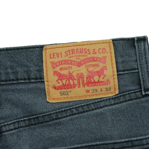 Sportswear - Levi Strauss Jean Levis 502 Taille W29/L32 Homme Gris #QWE3014 - photo 9