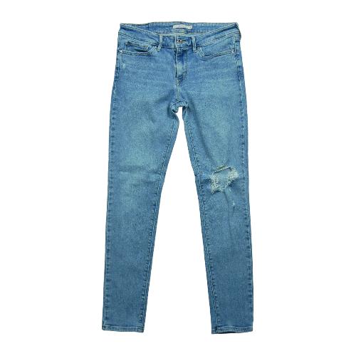 Sportswear - Levi Strauss Jean Levis 711 Taille W29/L30 Femme Bleu clair #QWE3107 - photo 9
