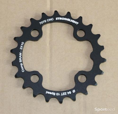 Plateau VTT STRONGLIGHT 22T 64mm