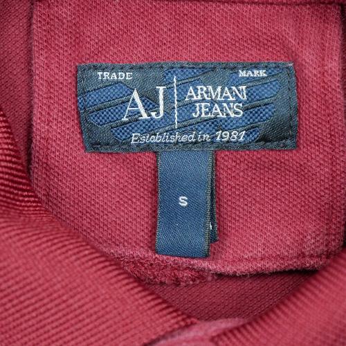 Sportswear - Armani Polo manches courtes Homme Taille S Bordeaux #QWE0012 - photo 9