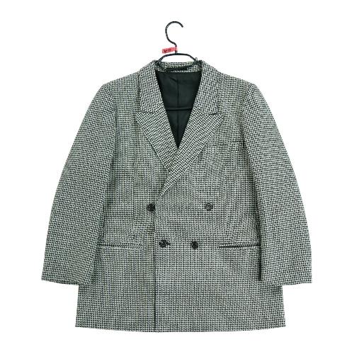 Aquascutum Blazer Veste Vintage Y2K Femme Taille XS Noir #QWE2090