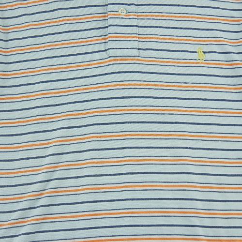 Golf - Polo Ralph Lauren Polo manches courtes Classic Fit Mesh Pony Homme Taille XL Bleu clair #QWE1165 - photo 9