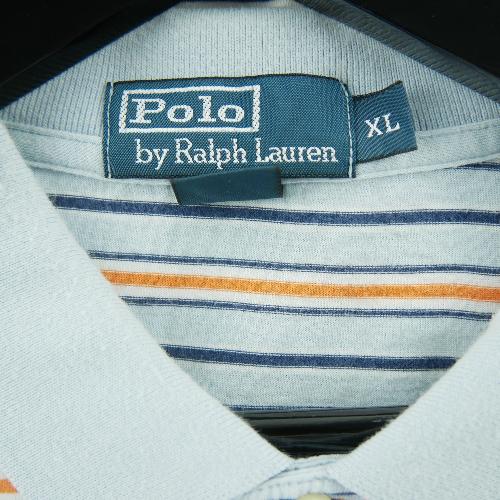 Golf - Polo Ralph Lauren Polo manches courtes Classic Fit Mesh Pony Homme Taille XL Bleu clair #QWE1165 - photo 9