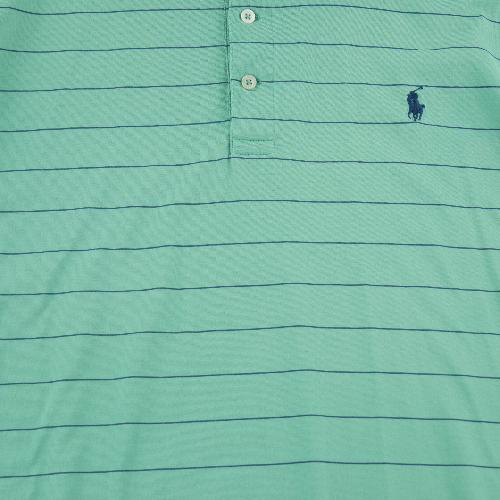 Golf - Polo Ralph Lauren Polo manches courtes Mesh Pony Golf Homme Taille XL Turquoise #QWE1159 - photo 9